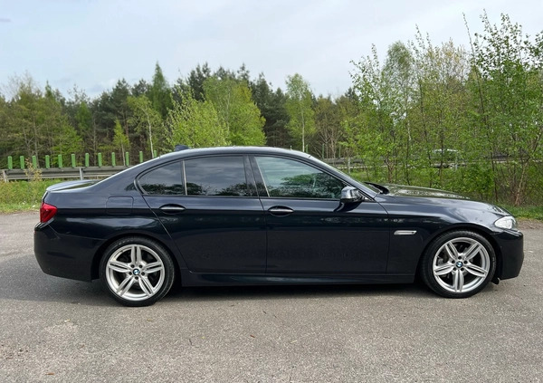 BMW Seria 5 cena 104200 przebieg: 125700, rok produkcji 2014 z Mysłowice małe 781